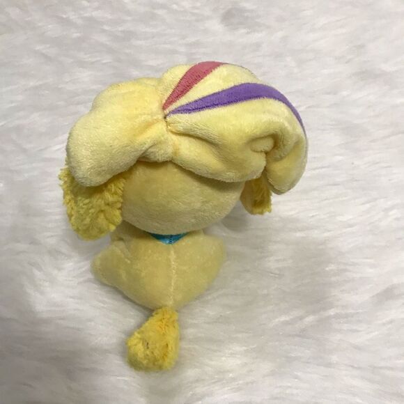Fisher-Price SUNNY DAY DOODLE YELLOW PUPPY DOG Stuffed Plush Toy 6” Tall - Picture 6 of 6